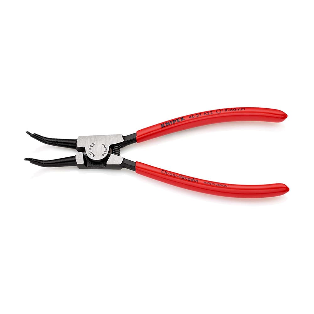 KNIPEX Kriva zeger klešta za spoljašnje sigurnosne prstenove 185mm – 46 31 A22