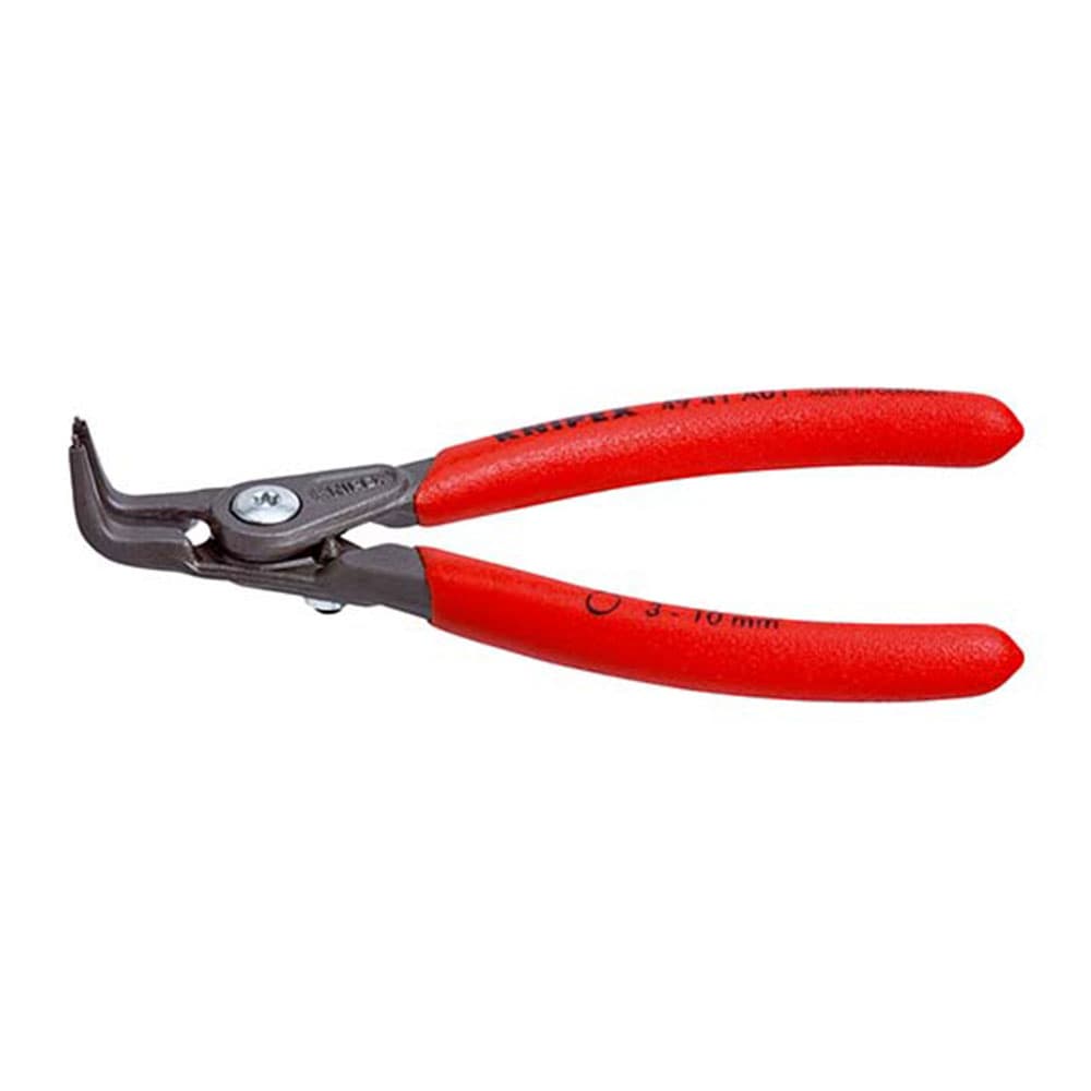 KNIPEX Precizna kriva klešta za spoljašnje sigurnosne prstenove sa graničnikom 130mm – 49 41 A01