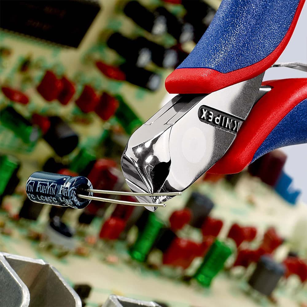 KNIPEX Čeone sečice za elektroniku 115mm blister pakovanje – 64 42 115 SB