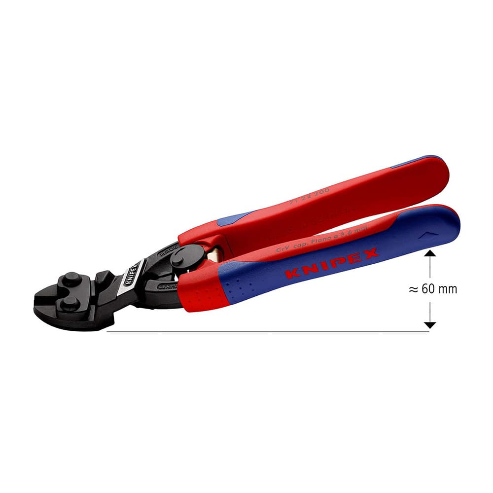 KNIPEX Sečice CoBolt® savijene 200mm blister pakovanje – 71 22 200 SB