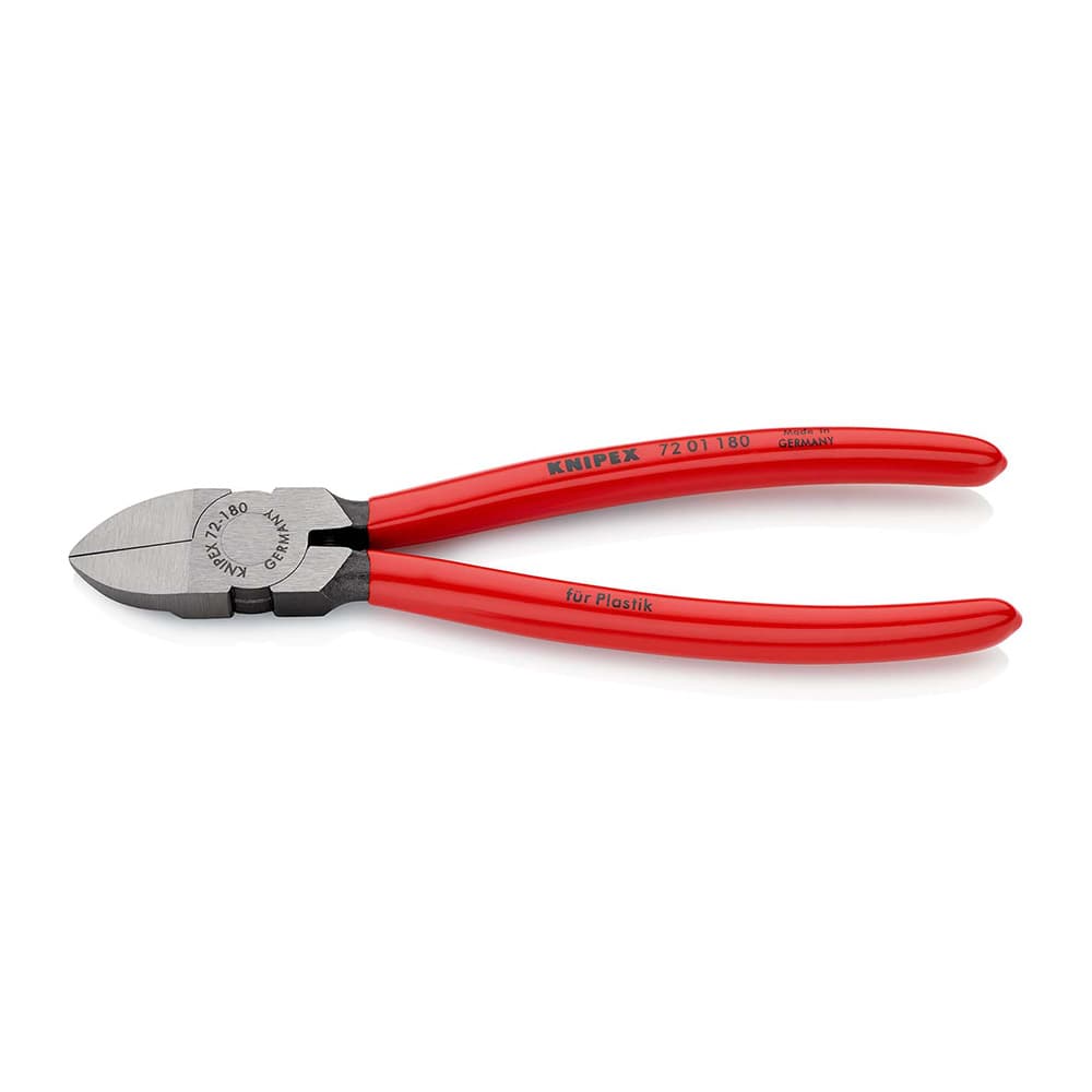 KNIPEX Bočne sečice za plastiku 180mm – 72 01 180