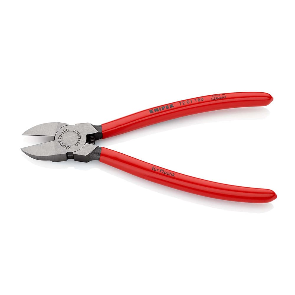 KNIPEX Bočne sečice za plastiku 180mm – 72 01 180