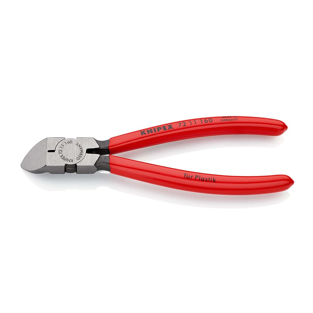 KNIPEX Bočne sečice za plastiku pod 45° 160mm – 72 11 160