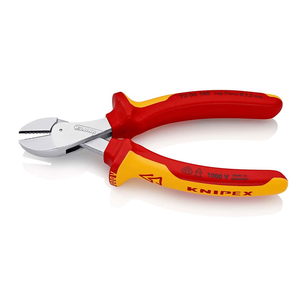 KNIPEX Kompaktne kose sečice X-Cut® 1000V VDE 160mm blister pakovanje – 73 06 160 SB