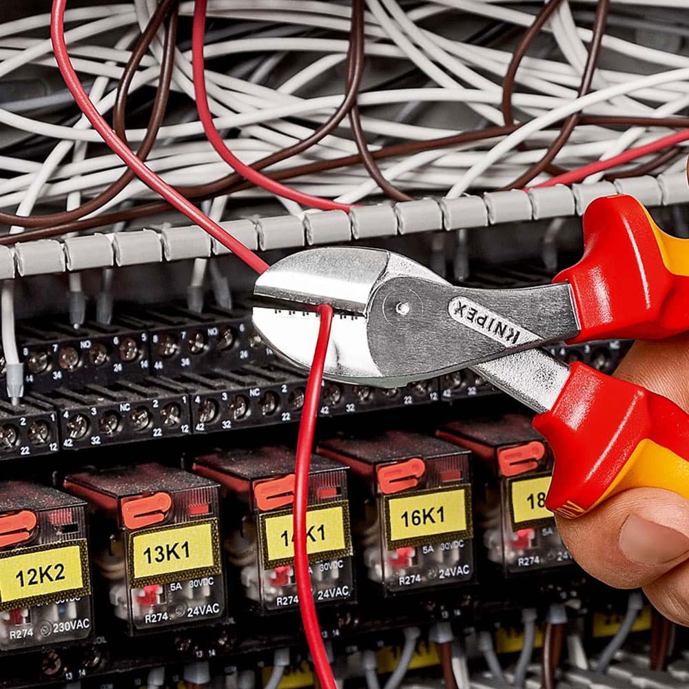 KNIPEX Kompaktne kose sečice X-Cut® 1000V VDE 160mm blister pakovanje – 73 06 160 SB