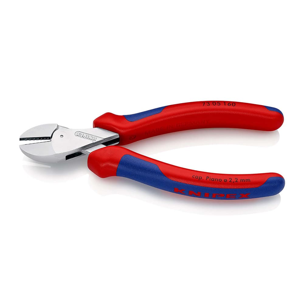 KNIPEX Kompaktne kose sečice X-Cut® hromirane 160mm blister pakovanje – 73 05 160 SB