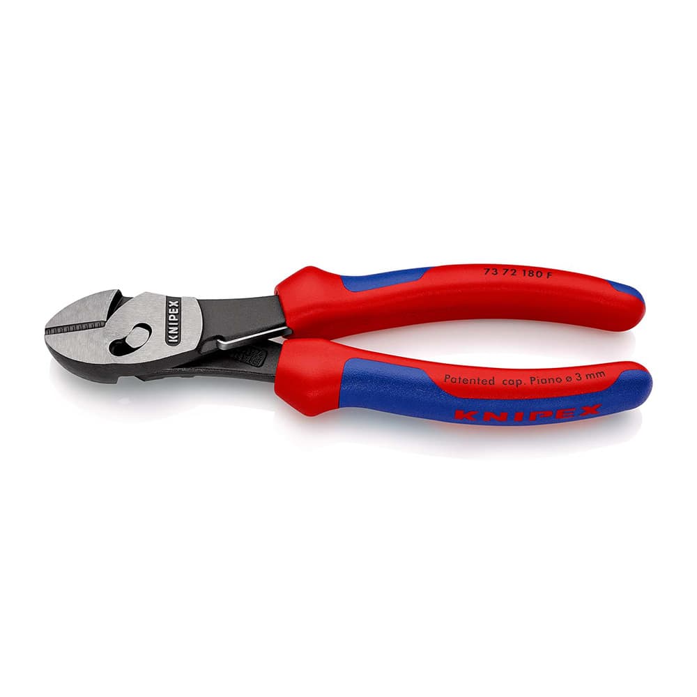 KNIPEX Kose sečice visokih performansi TwinForce® 180mm sa oprugom za otvaranje – 73 72 180 F