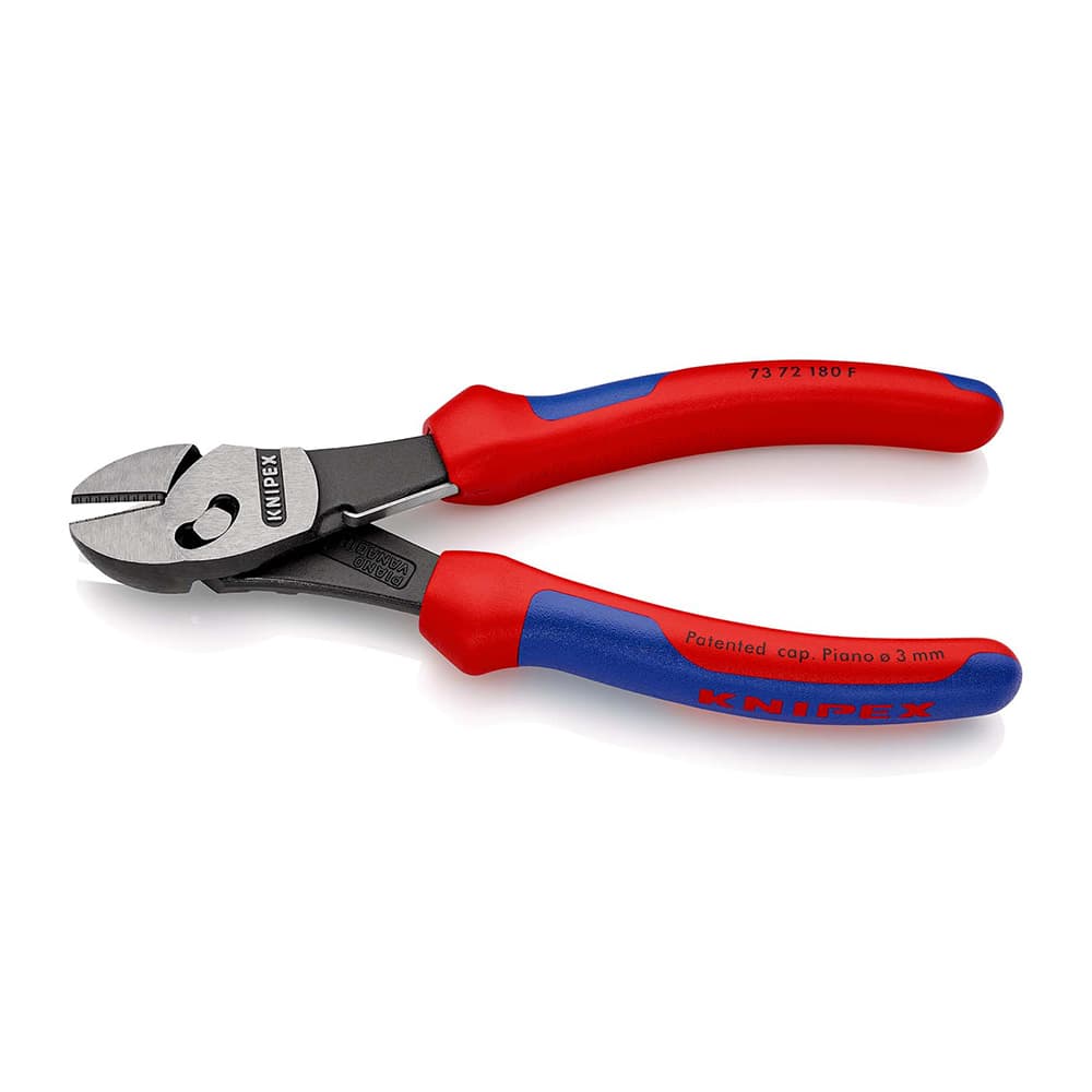 KNIPEX Kose sečice visokih performansi TwinForce® 180mm sa oprugom za otvaranje – 73 72 180 F