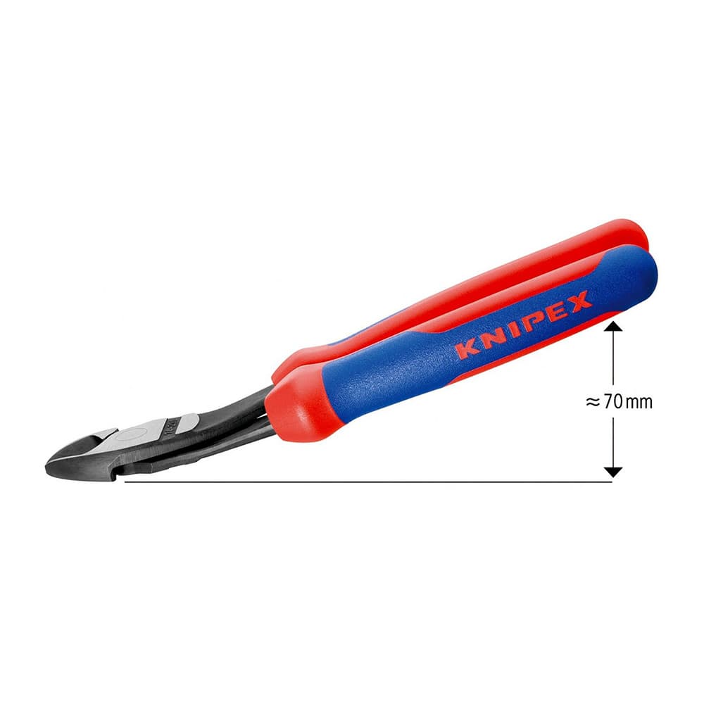 KNIPEX Kose sečice ojačane pod 12° 200mm – 74 22 200