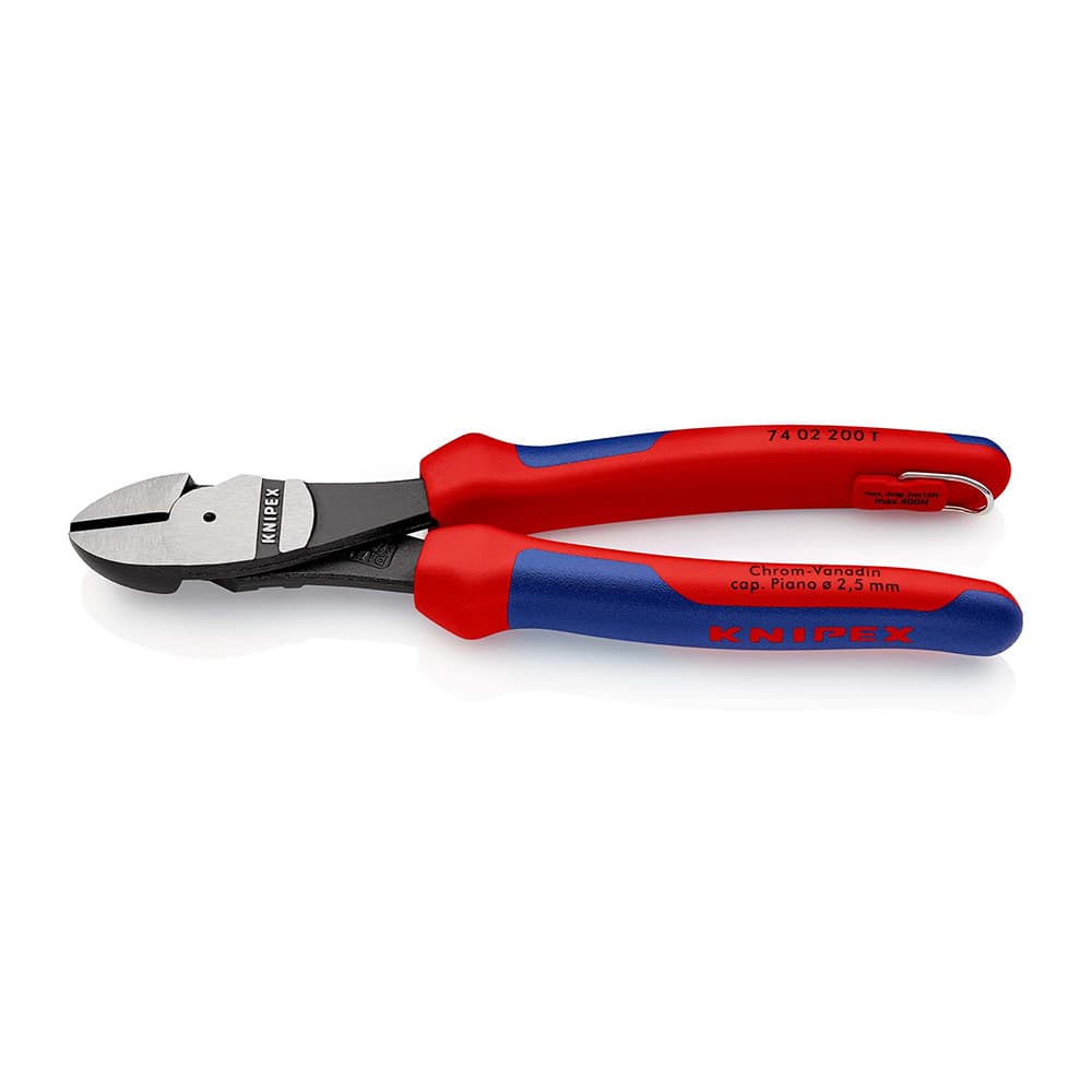 KNIPEX Bočne sečice ojačane 200mm sa mogućnošću kačenja – 74 02 200 T