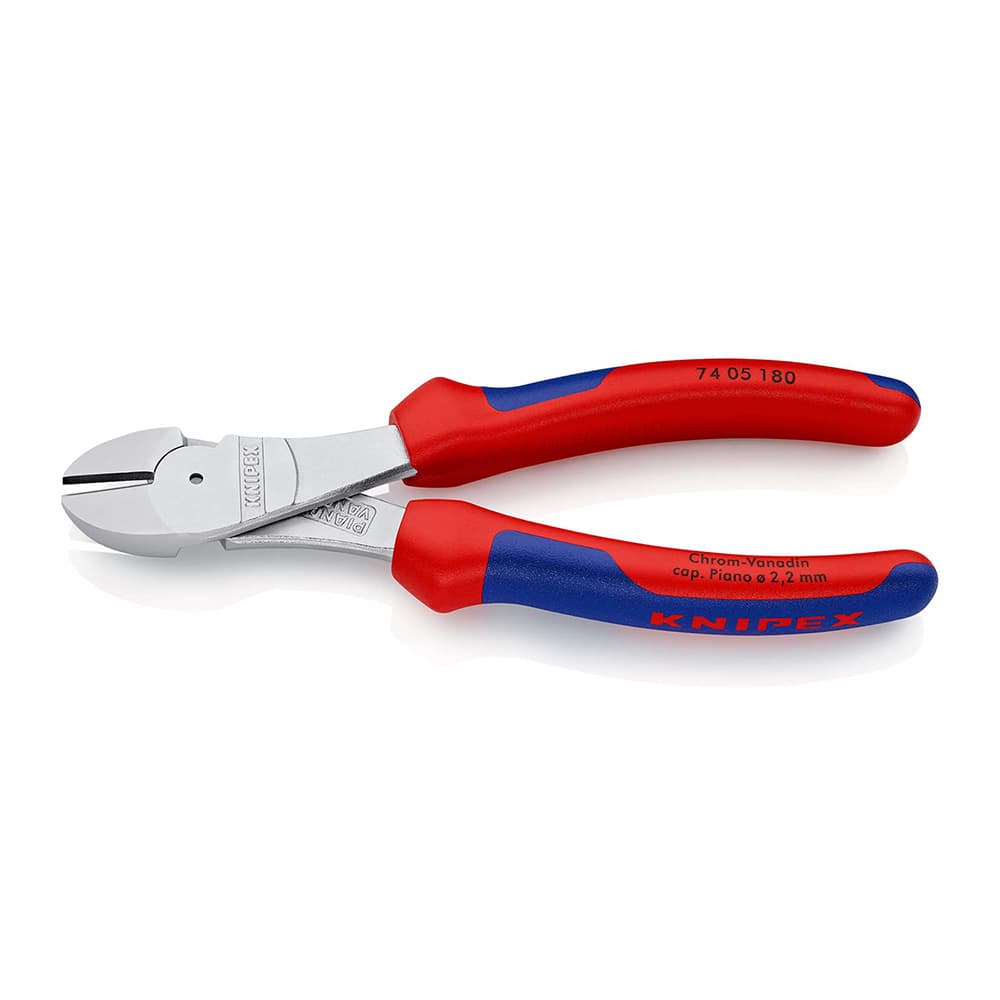 KNIPEX Kose sečice ojačane hromirane 180mm blister pakovanje – 74 05 180 SB