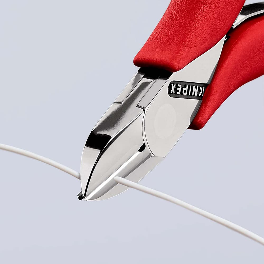 KNIPEX Kose sečice sa stezaljkom za elektroniku 115mm – 77 11 115
