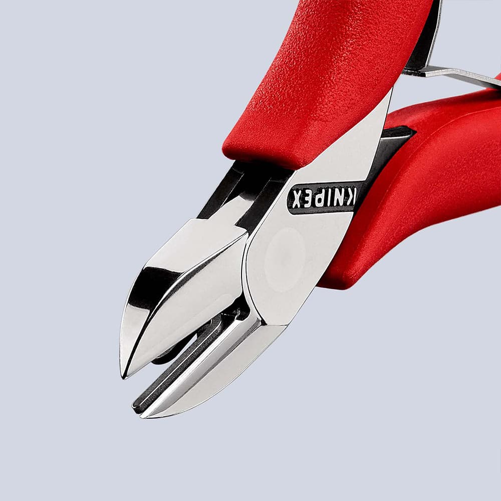 KNIPEX Kose sečice sa stezaljkom za elektroniku 115mm – 77 11 115