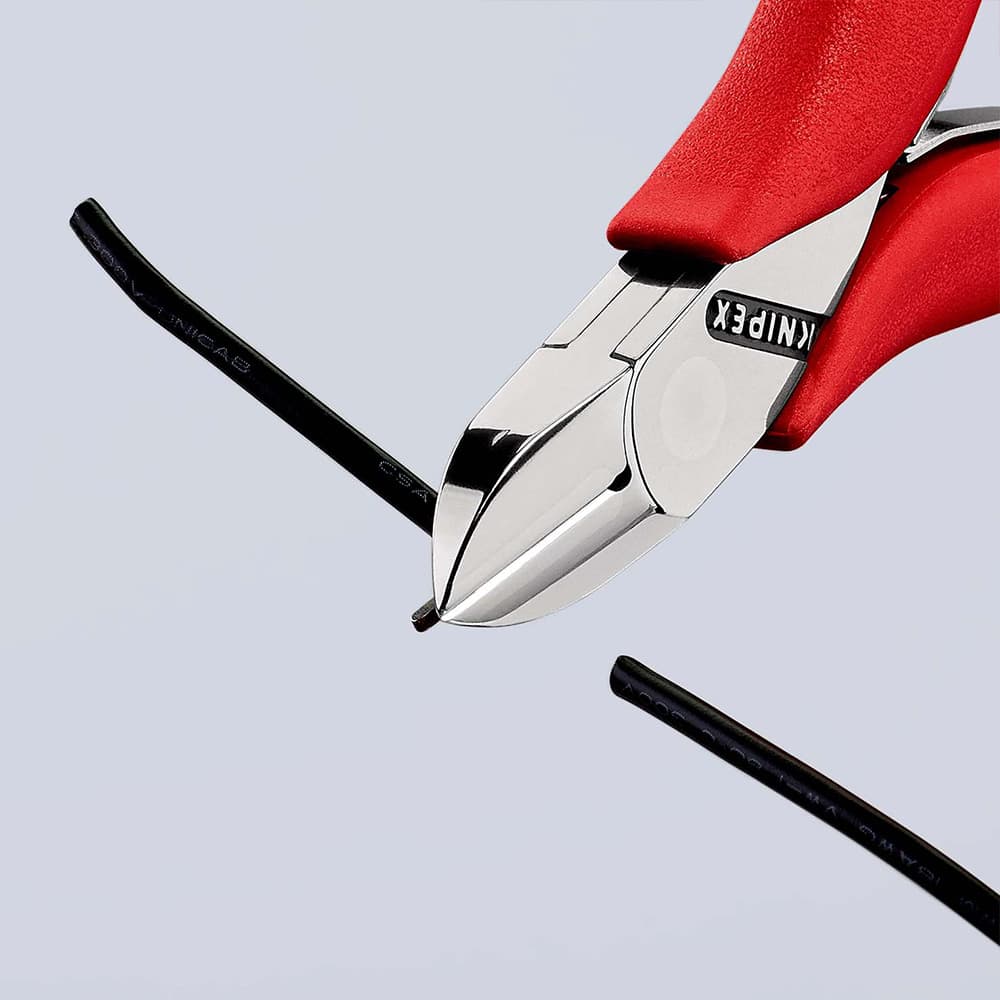 KNIPEX Kose sečice sa stezaljkom za elektroniku 115mm – 77 11 115