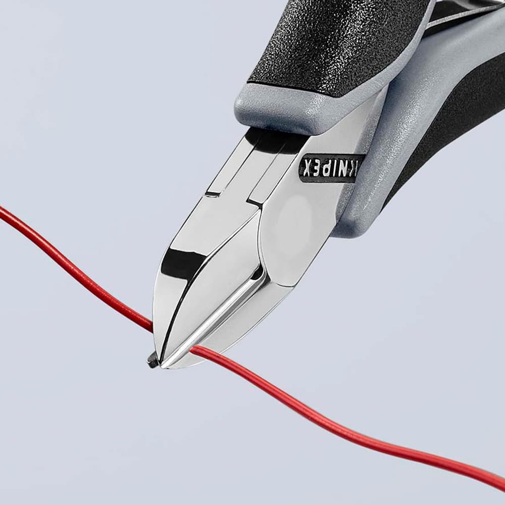 KNIPEX Elektroničarska klešta za bočno sečenje ESD 115mm blister pakovanje – 77 12 115 ESDSB