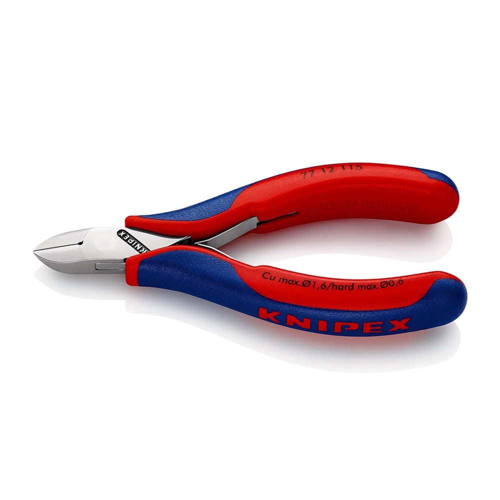 KNIPEX Kose sečice sa stezaljkom za elektroniku 115mm – 77 12 115
