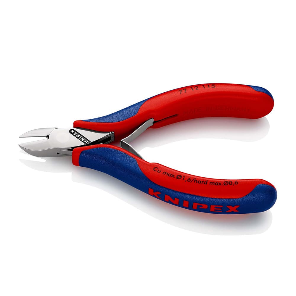 KNIPEX Kose sečice sa stezaljkom za elektroniku 115mm – 77 12 115