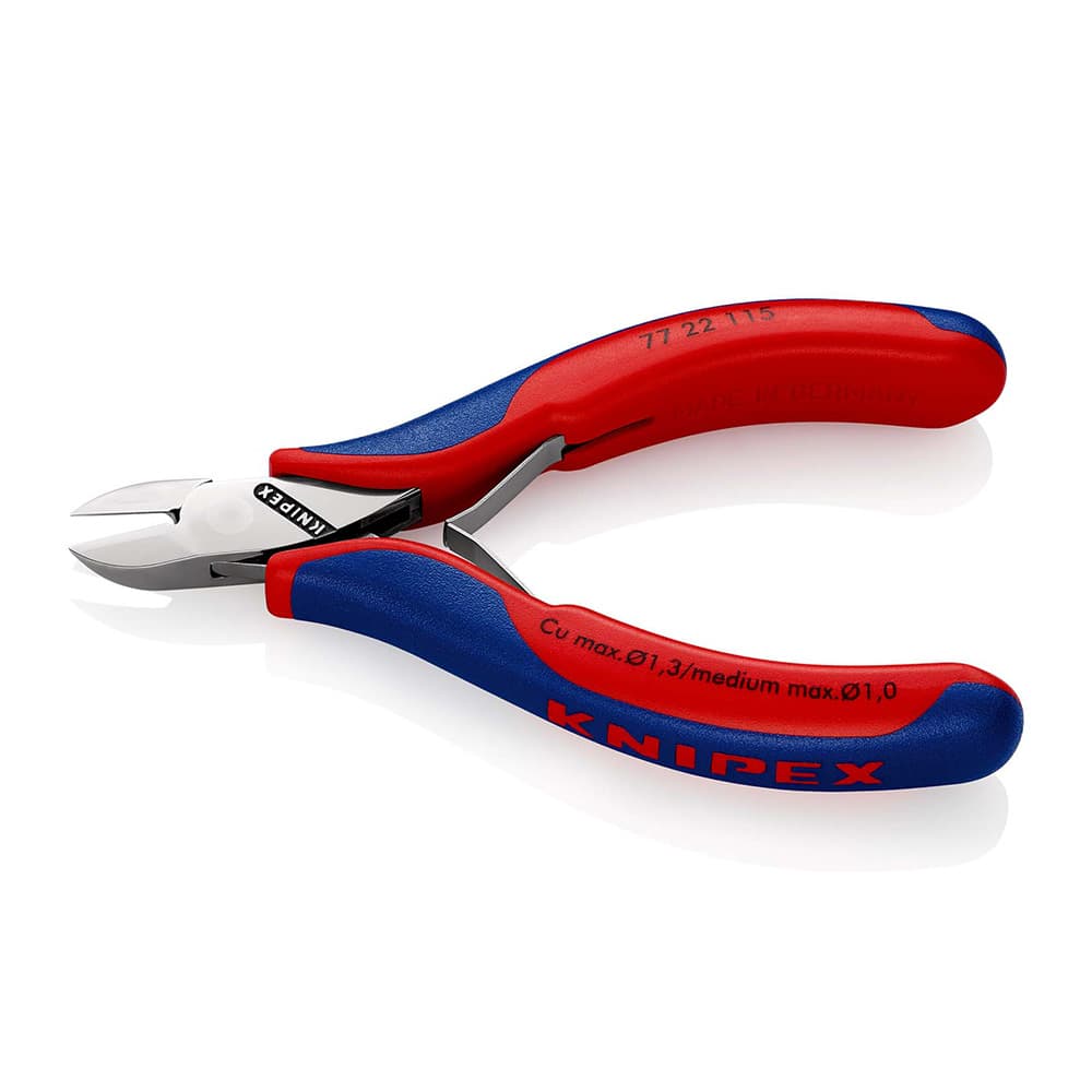 KNIPEX Klešta za bočno sečenje za elektroniku 115mm blister pakovanje – 77 22 115 SB