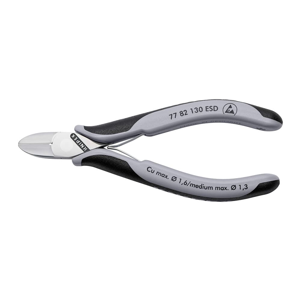 KNIPEX Elektroničarske mini ESD sečice sa dvokomponentnom drškom 130mm – 77 82 130 ESD