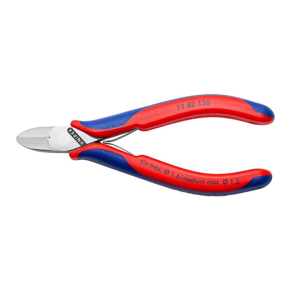 KNIPEX Elektroničarske mini sečice sa dvokomponentnom drškom 130mm – 77 82 130