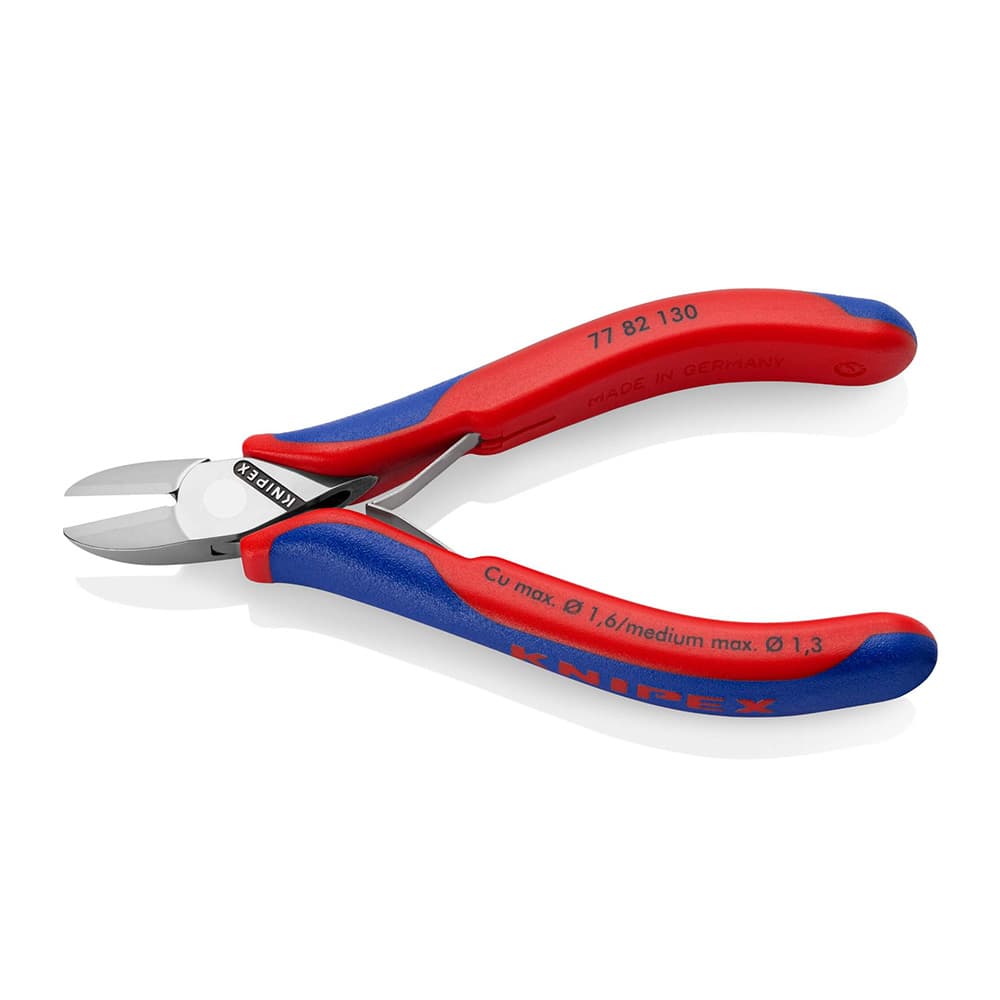 KNIPEX Elektroničarske mini sečice sa dvokomponentnom drškom 130mm – 77 82 130