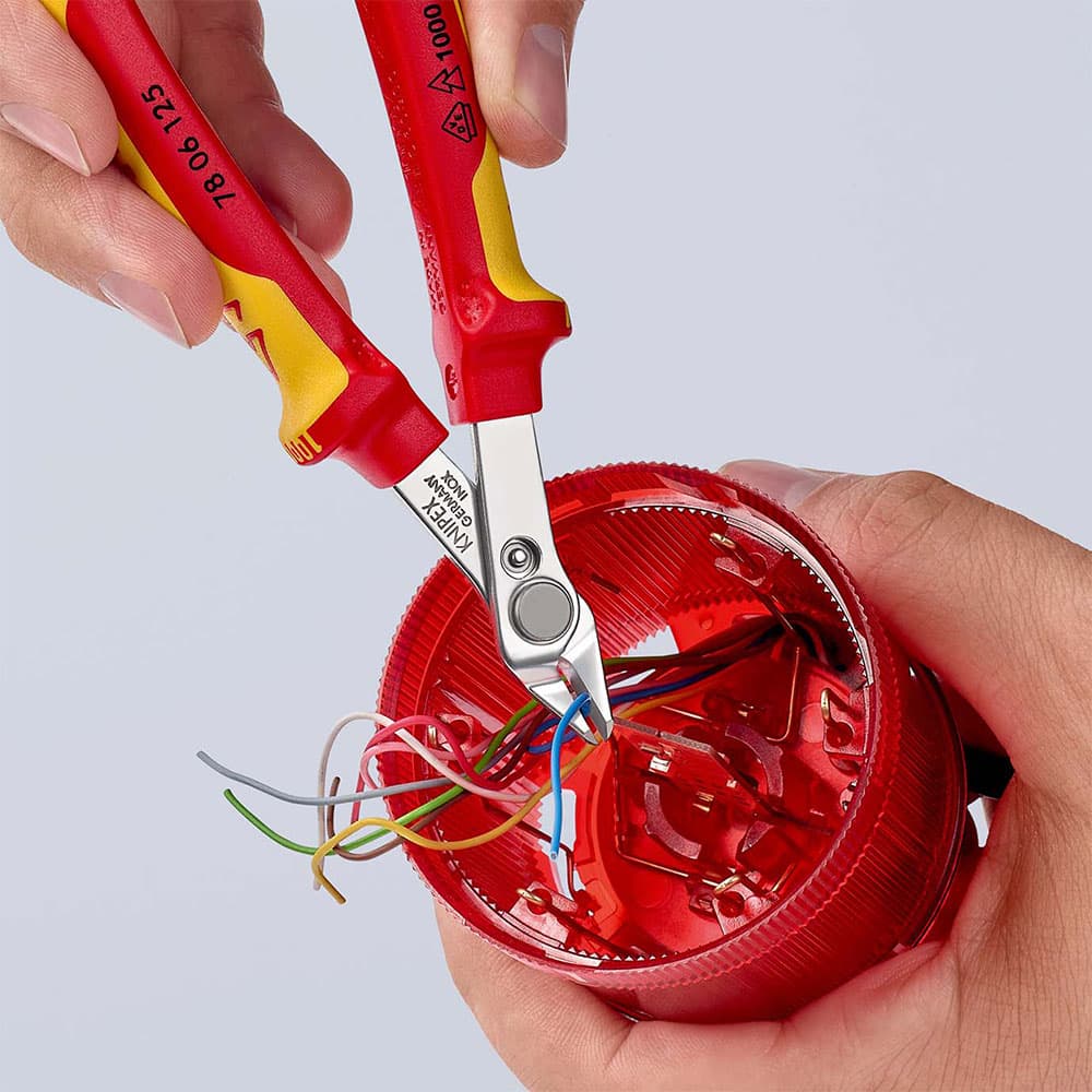 KNIPEX Sečice elektroničarske 125mm 1000V