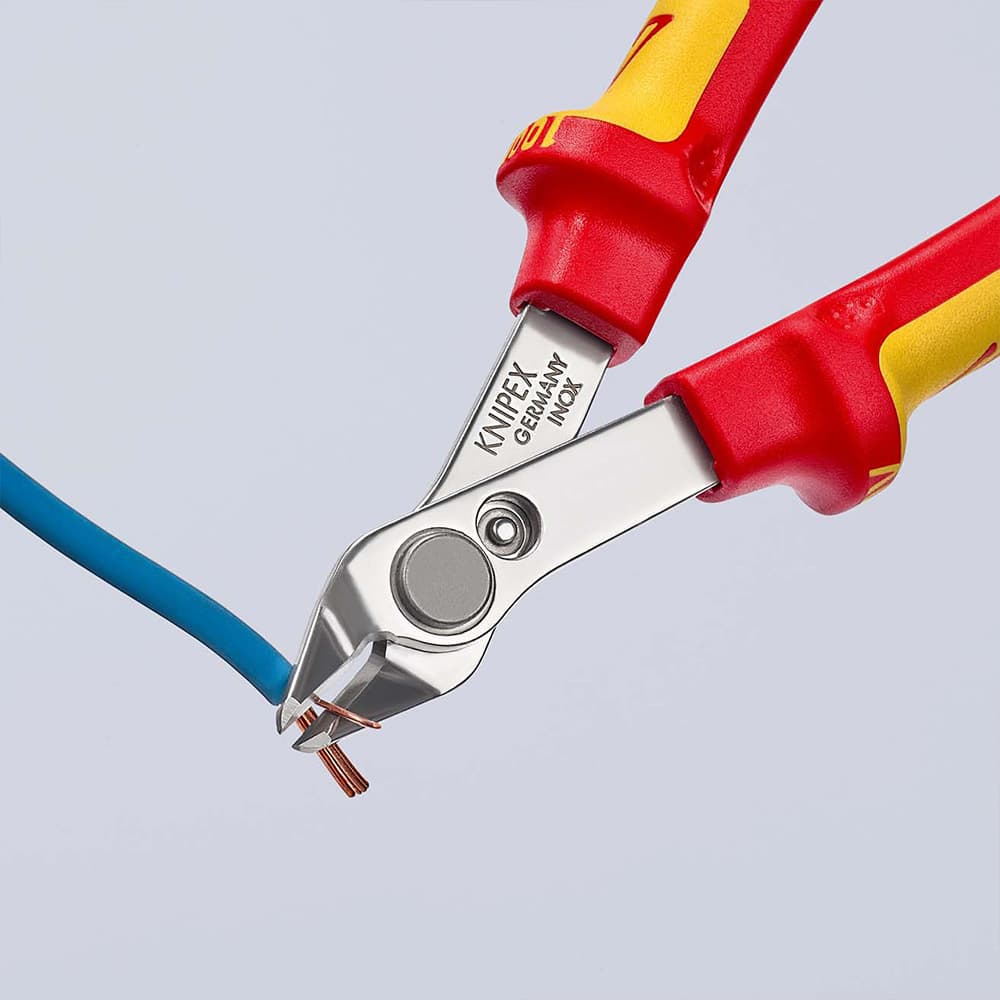 KNIPEX Super Knips® sečice elektroničarske 1000V VDE 125mm blister pakovanje – 78 06 125 SB