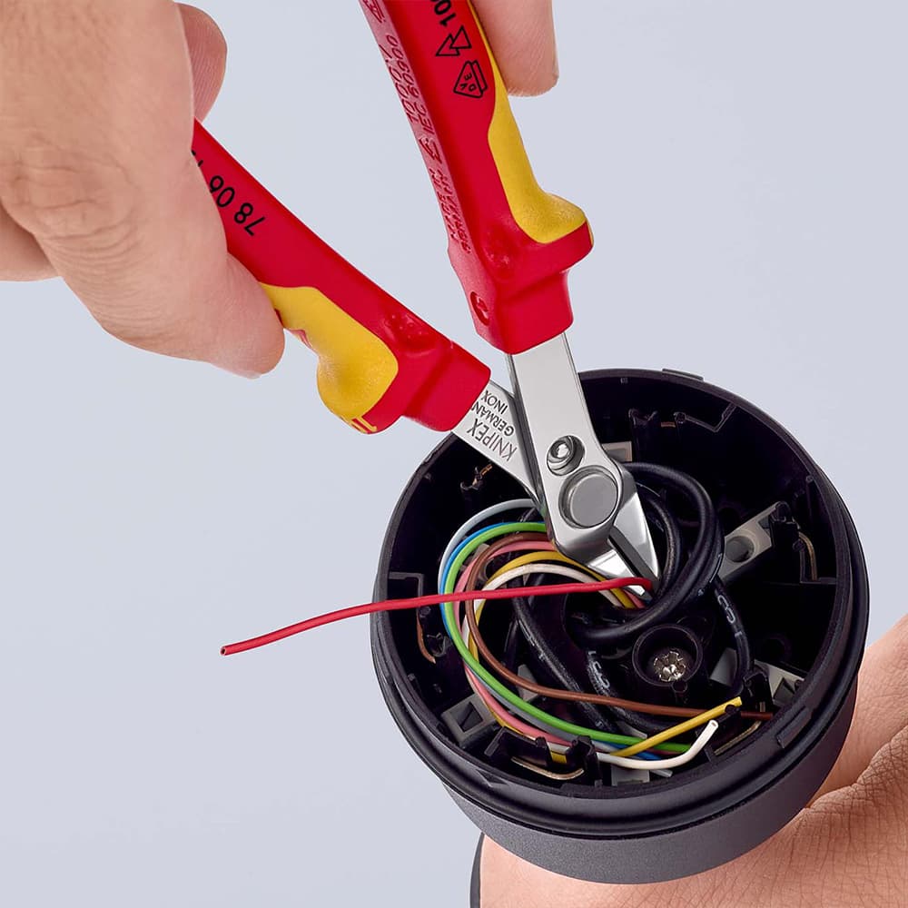 KNIPEX Super Knips® sečice elektroničarske 1000V VDE 125mm blister pakovanje – 78 06 125 SB