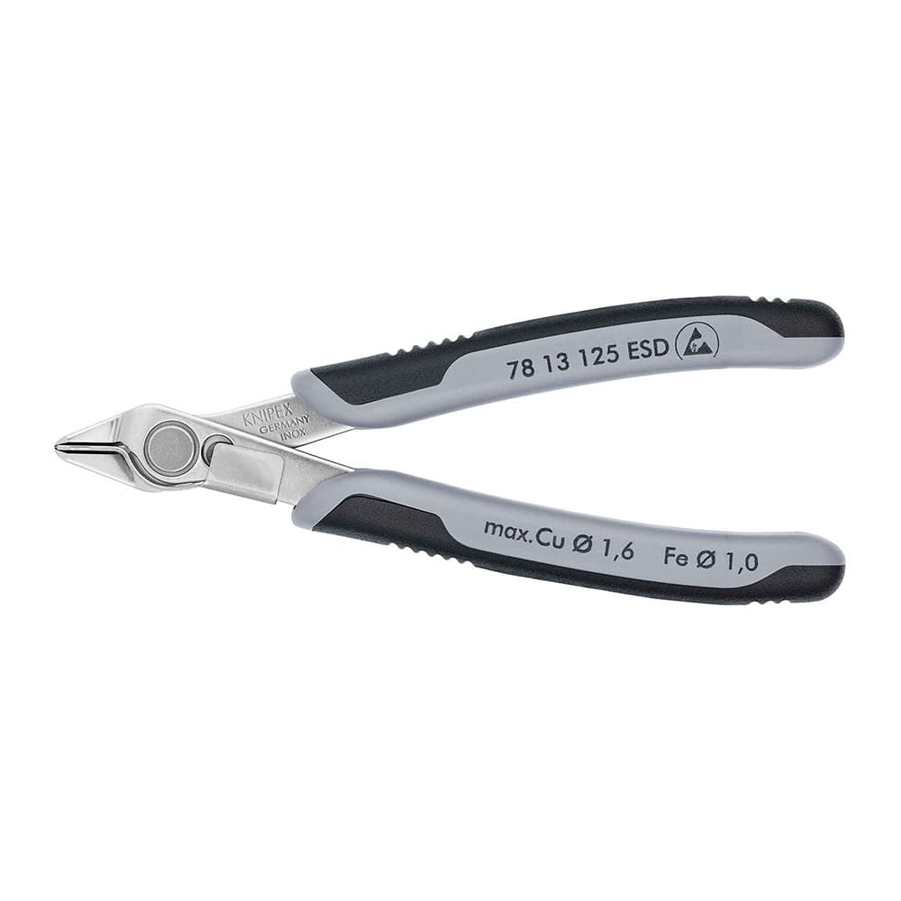 KNIPEX Super Knips® sečice elektroničarske sa stezaljkom ESD 125mm – 78 13 125 ESD