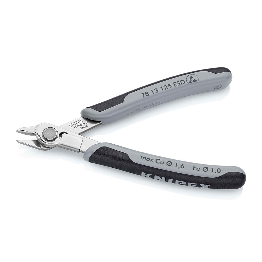 KNIPEX Super Knips® sečice elektroničarske sa stezaljkom ESD 125mm – 78 13 125 ESD