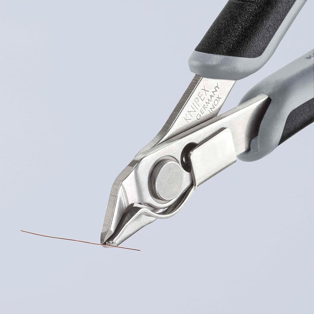KNIPEX Super Knips® sečice elektroničarske sa stezaljkom ESD 125mm – 78 13 125 ESD