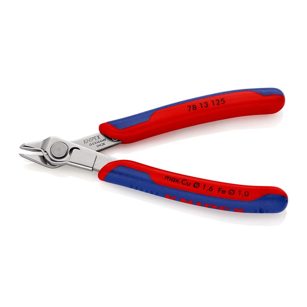 KNIPEX Super Knips® sečice elektroničarske sa stezaljkom 125mm blister pakovanje – 78 13 125 SB