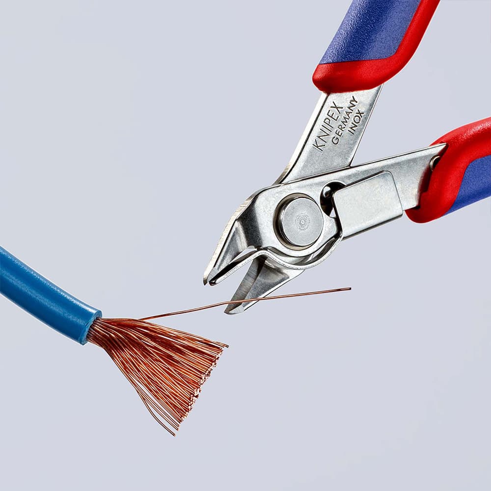 KNIPEX Super Knips® sečice elektroničarske sa stezaljkom 125mm blister pakovanje – 78 13 125 SB