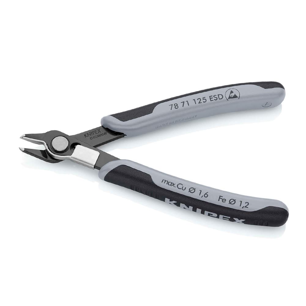 KNIPEX Super Knips® sečice elektroničarske sa stezaljkom ESD 125mm – 78 71 125 ESD