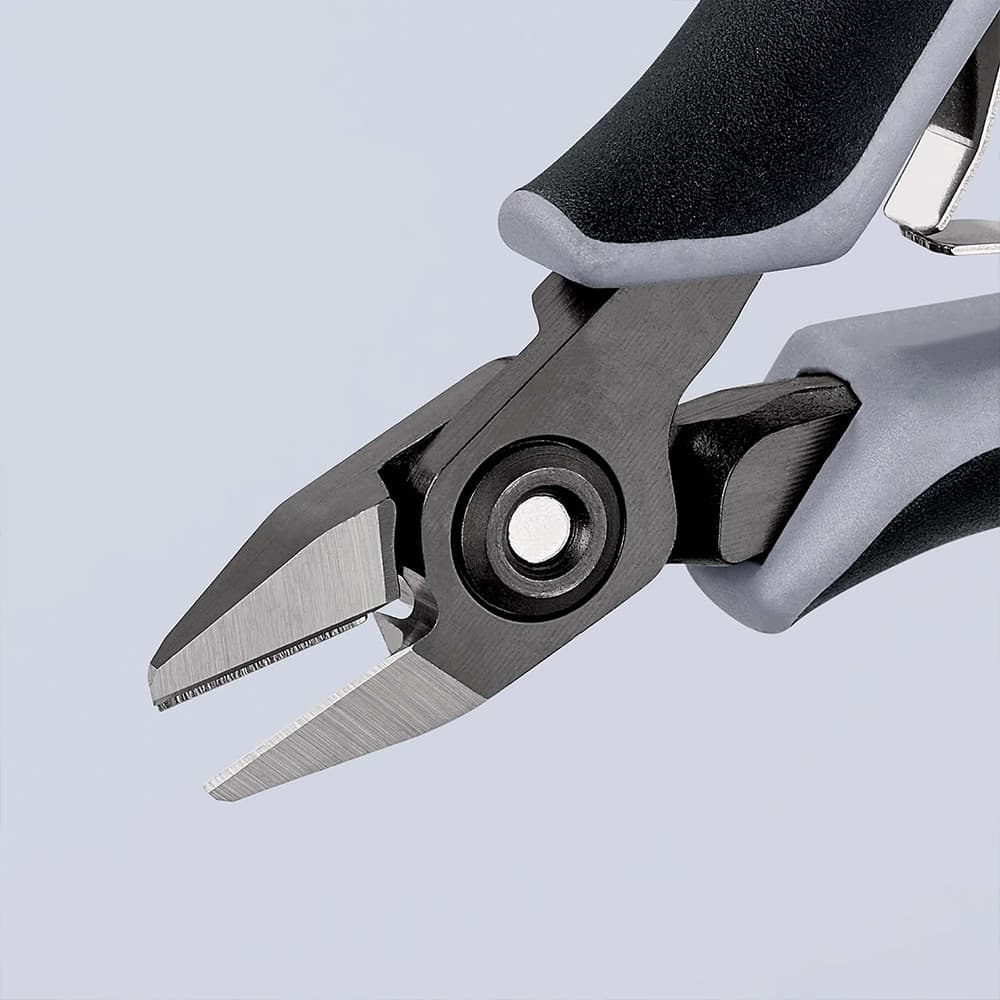 KNIPEX Precizne kose sečice za elektroniku sa stezaljkom ESD 125mm – 79 52 125 ESD
