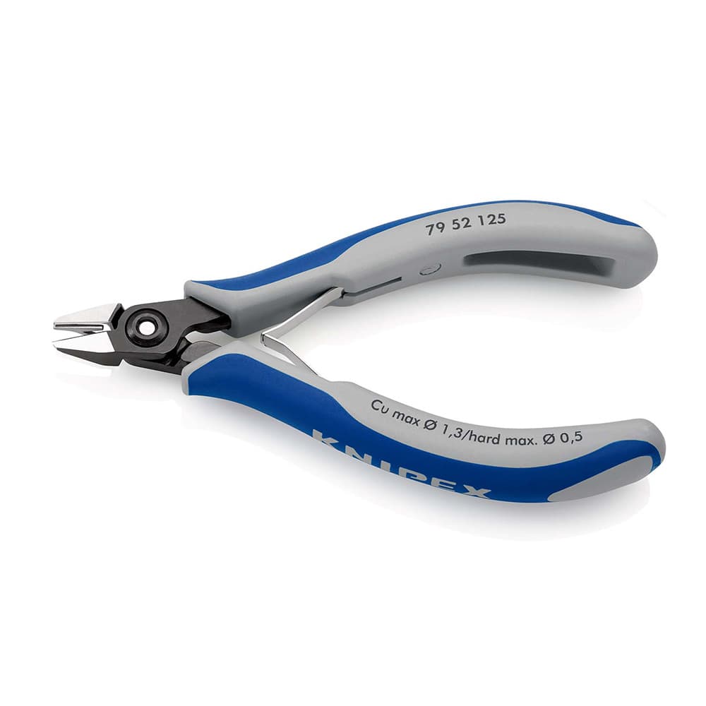 KNIPEX Precizne kose sečice za elektroniku sa stezaljkom 125mm – 79 52 125
