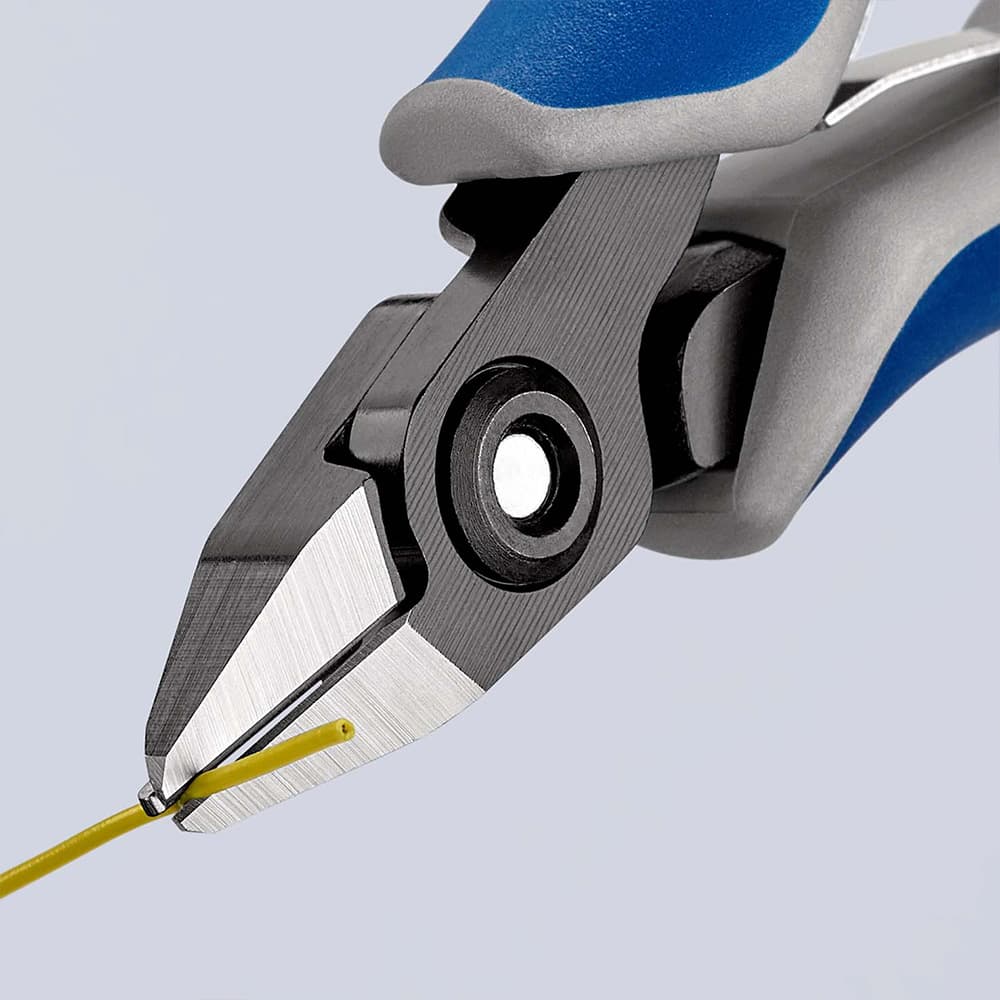 KNIPEX Precizne kose sečice za elektroniku sa stezaljkom 125mm – 79 52 125