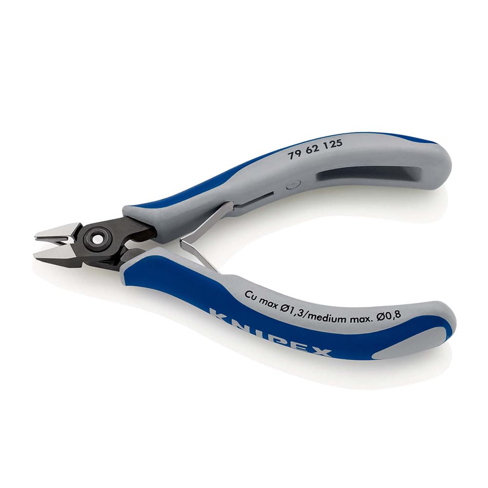 KNIPEX Precizne kose sečice za elektroniku sa stezaljkom 125mm – 79 62 125