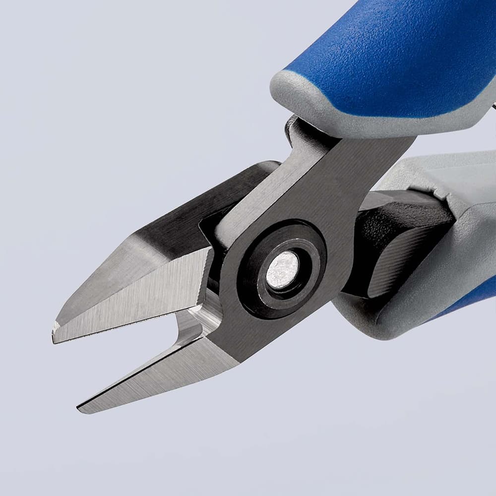 KNIPEX Precizne kose sečice za elektroniku sa stezaljkom 125mm – 79 62 125
