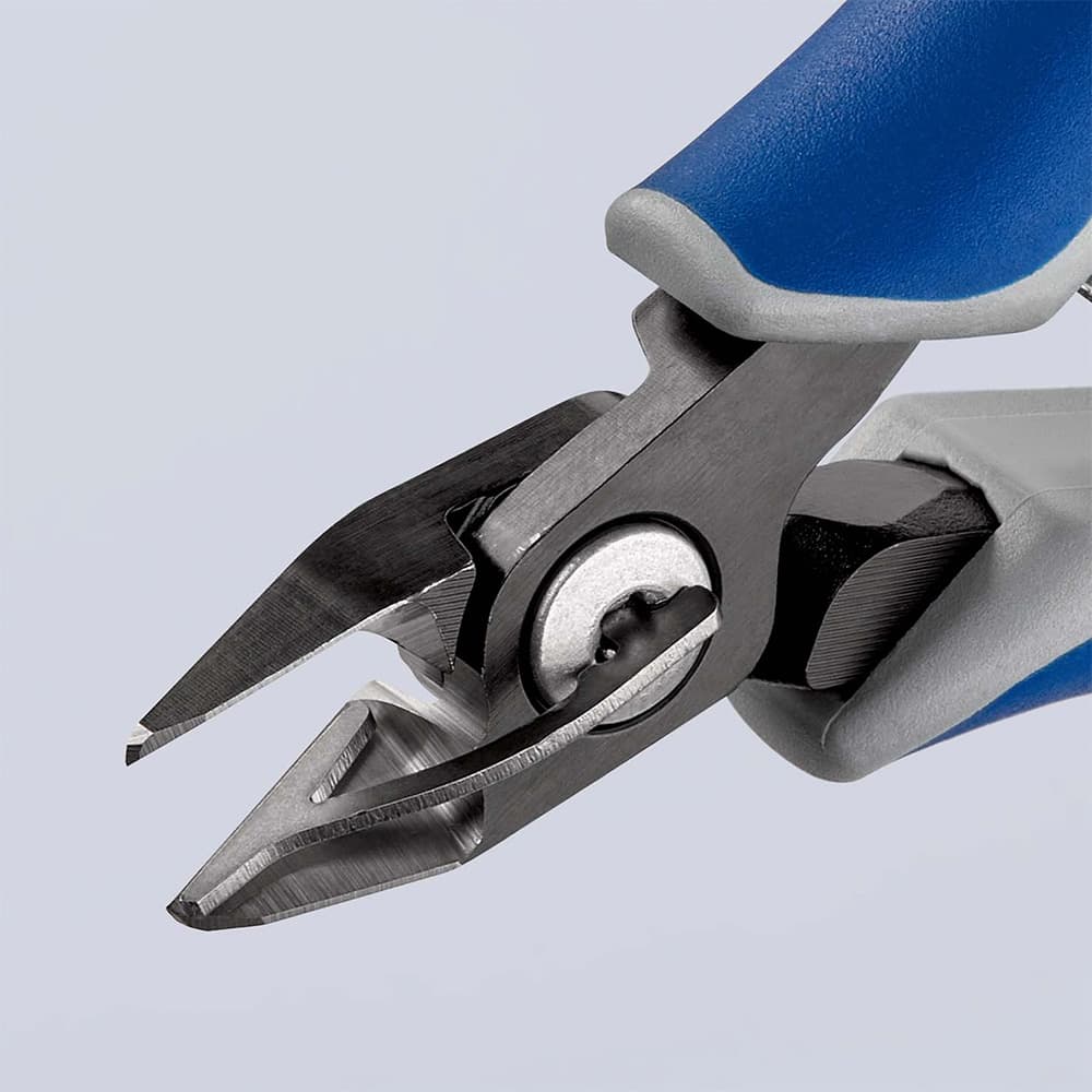 KNIPEX Precizne kose sečice za elektroniku sa stezaljkom 125mm – 79 62 125