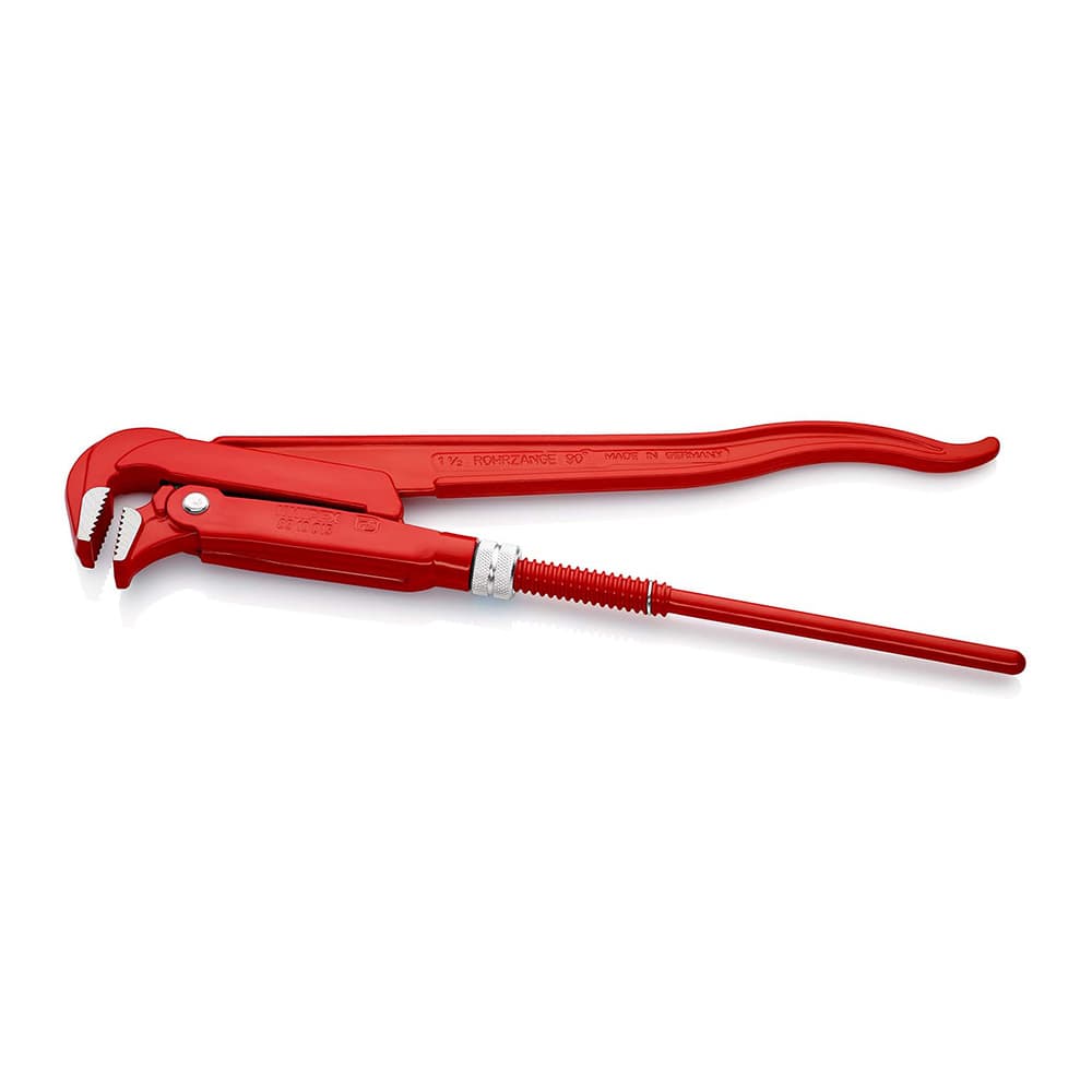 KNIPEX Vodoinstalaterska klešta za cevi 1 1/2″ prava 90° – 83 10 015