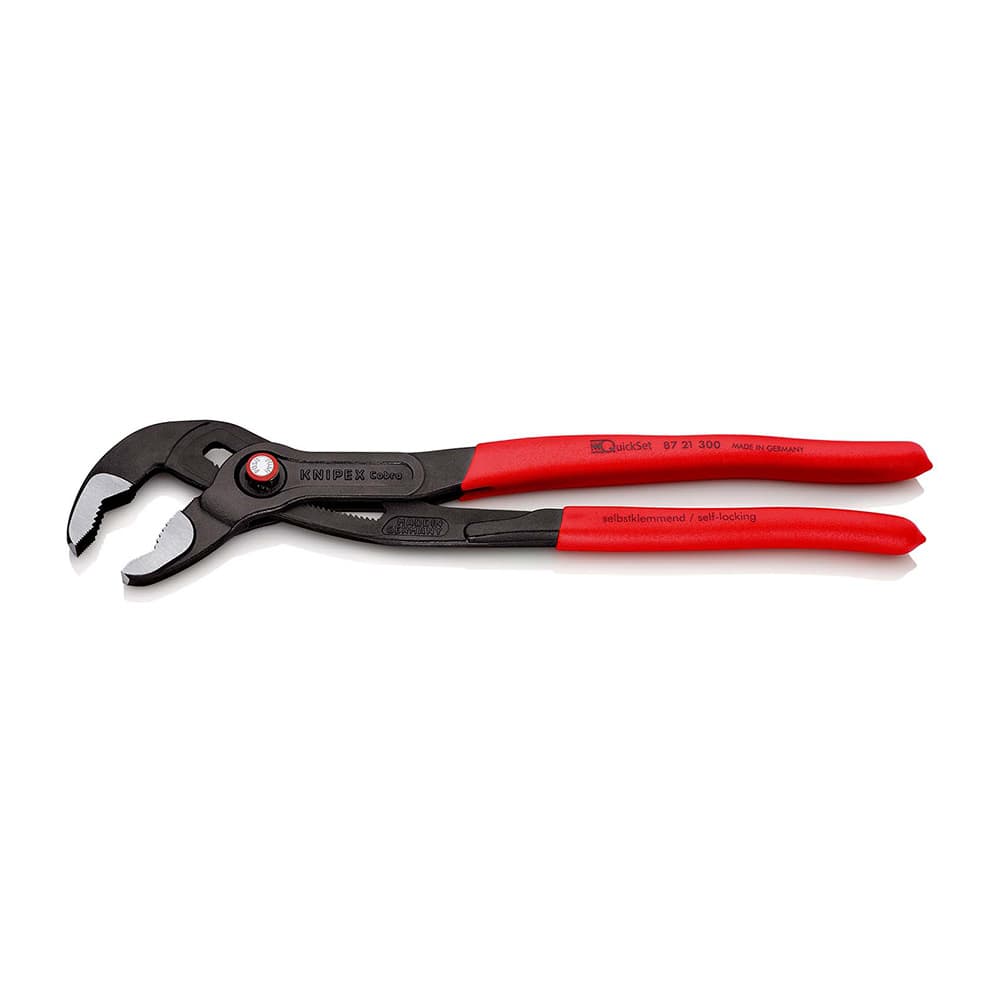 KNIPEX Cobra® QuickSet cevna klešta 300mm blister pakovanje – 87 21 300 SB