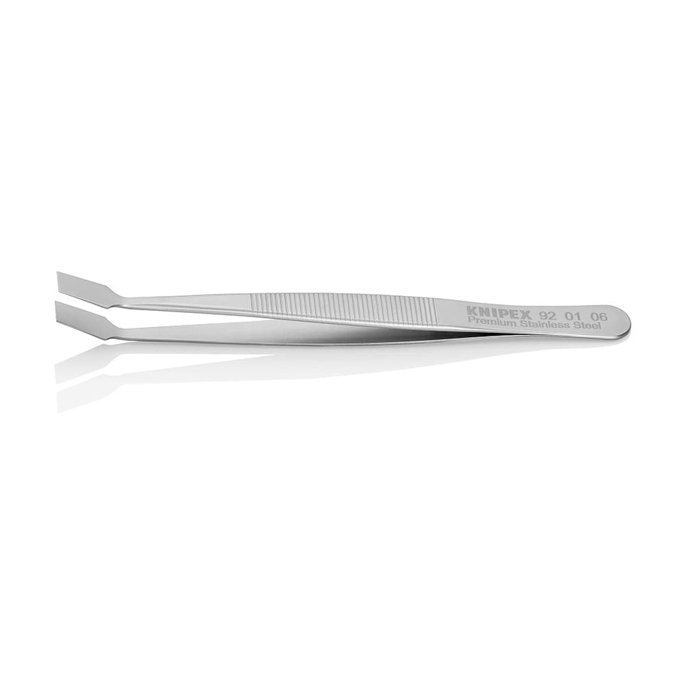 KNIPEX Univerzalna kriva pljosnata pinceta 120mm – 92 01 06