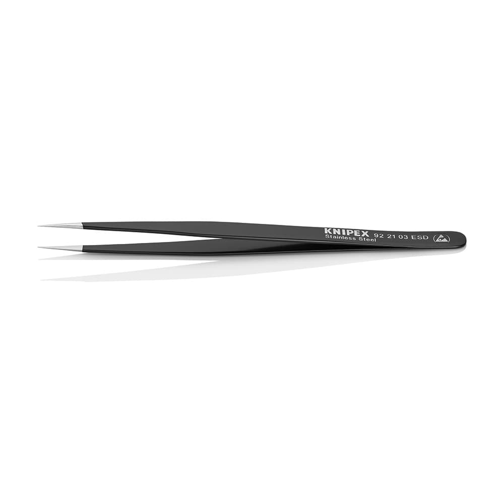 KNIPEX Univerzalna precizna špicasta pinceta ESD 140mm – 92 21 03 ESD
