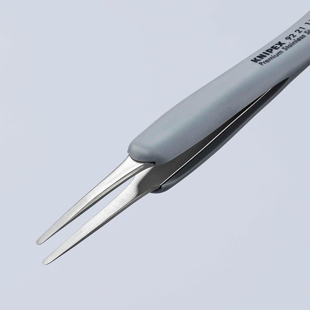 KNIPEX ESD precizna pinceta sa gumiranim ručkama – 92 21 11 ESD