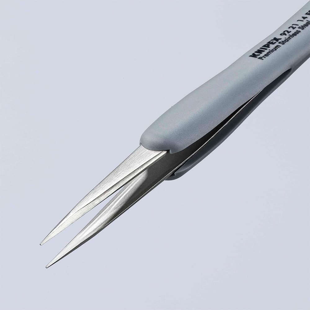 KNIPEX ESD precizna pinceta sa gumiranim ručkama – 92 21 14 ESD