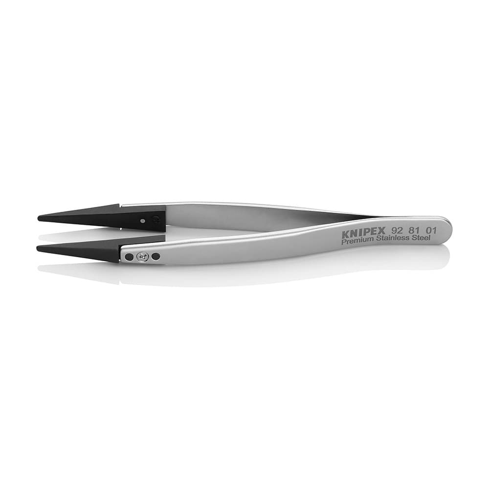 KNIPEX Pinceta sa izmenljivim ESD vrhovima tupa 130mm – 92 81 01