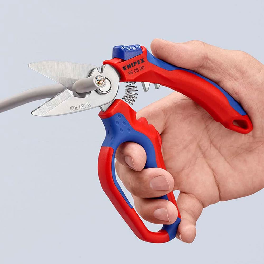 KNIPEX Makaze pod uglom za električare 180mm