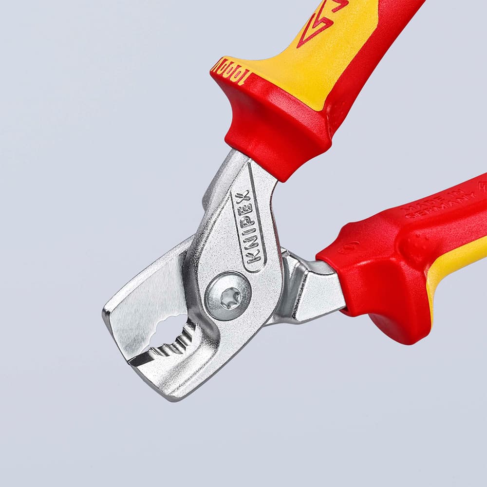 KNIPEX Izolovane makaze za kablove StepCut 160mm 1000V VDE – 95 16 160