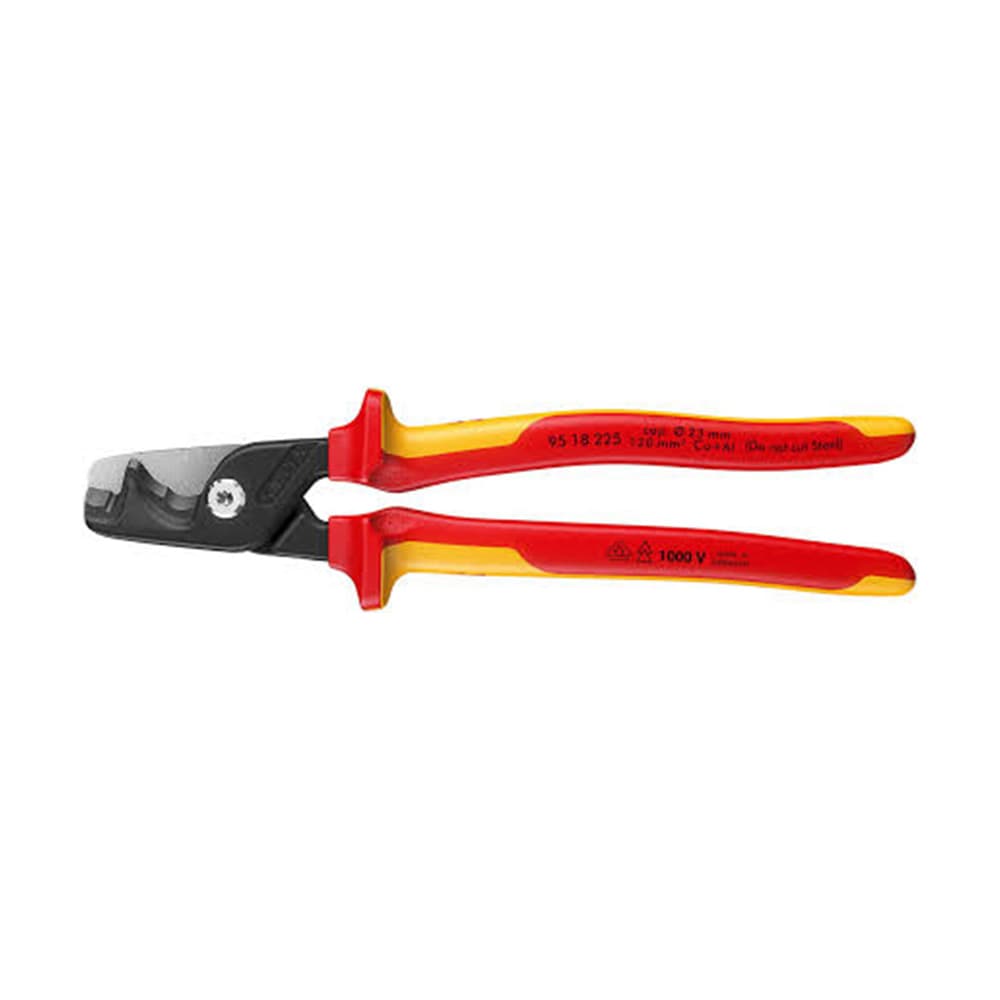 KNIPEX StepCut XL Izolovane makaze za kablove VDE 1000V 225mm – 95 18 225